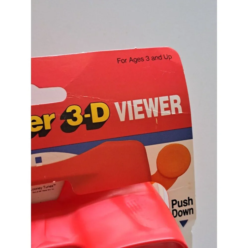 Vintage Tyco GAF View-Master 3D Viewer Toy 1990s Looney Tunes Reel Original Toy - Picture 3 of 12